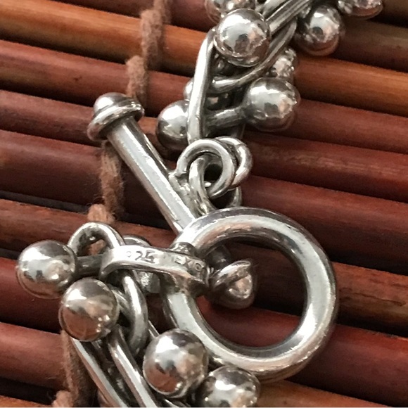 Silpada Sterling Silver Bead Cha Cha Bracelet - Picture 5 of 5